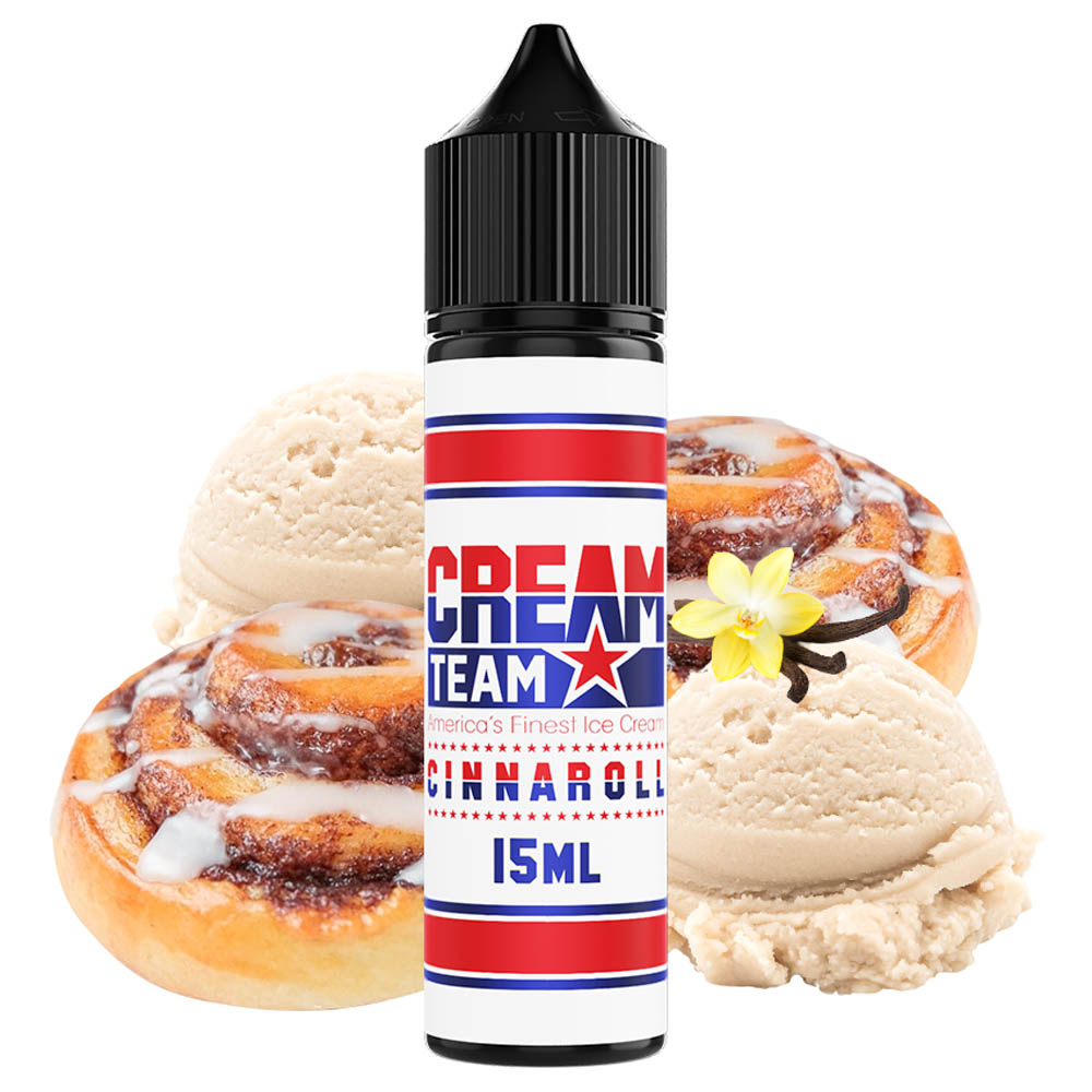 Kings Crest Cream Team Cinnaroll 15ml/60ml Flavorshot