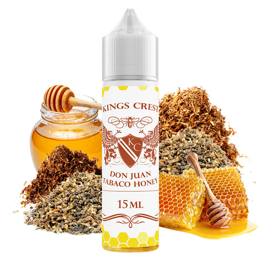 Kings Crest Don Juan Tabaco Honey 15ml/60ml Flavorshot