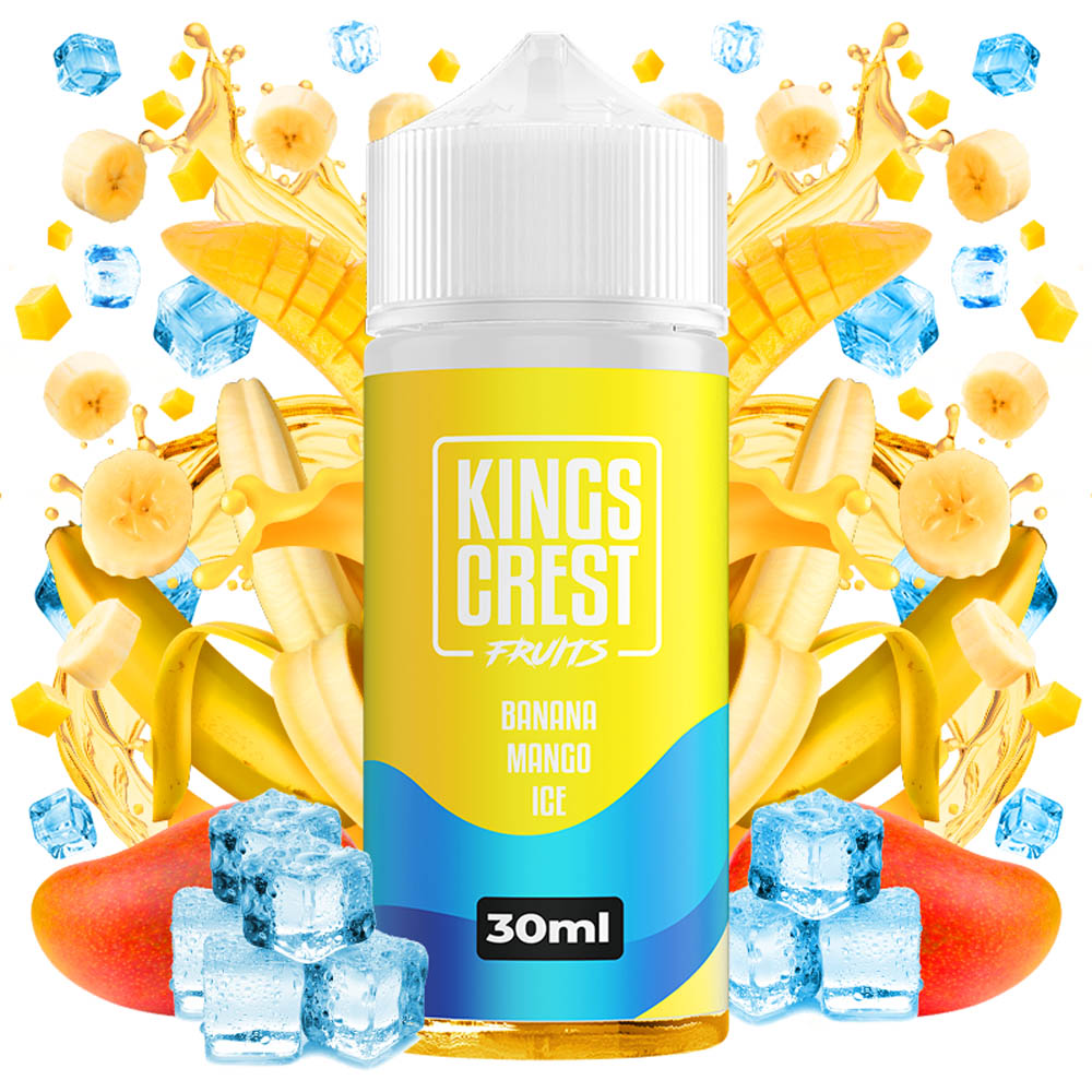 Kings Crest Fruits Banana Mango Ice 30ml/120ml Flavorshot