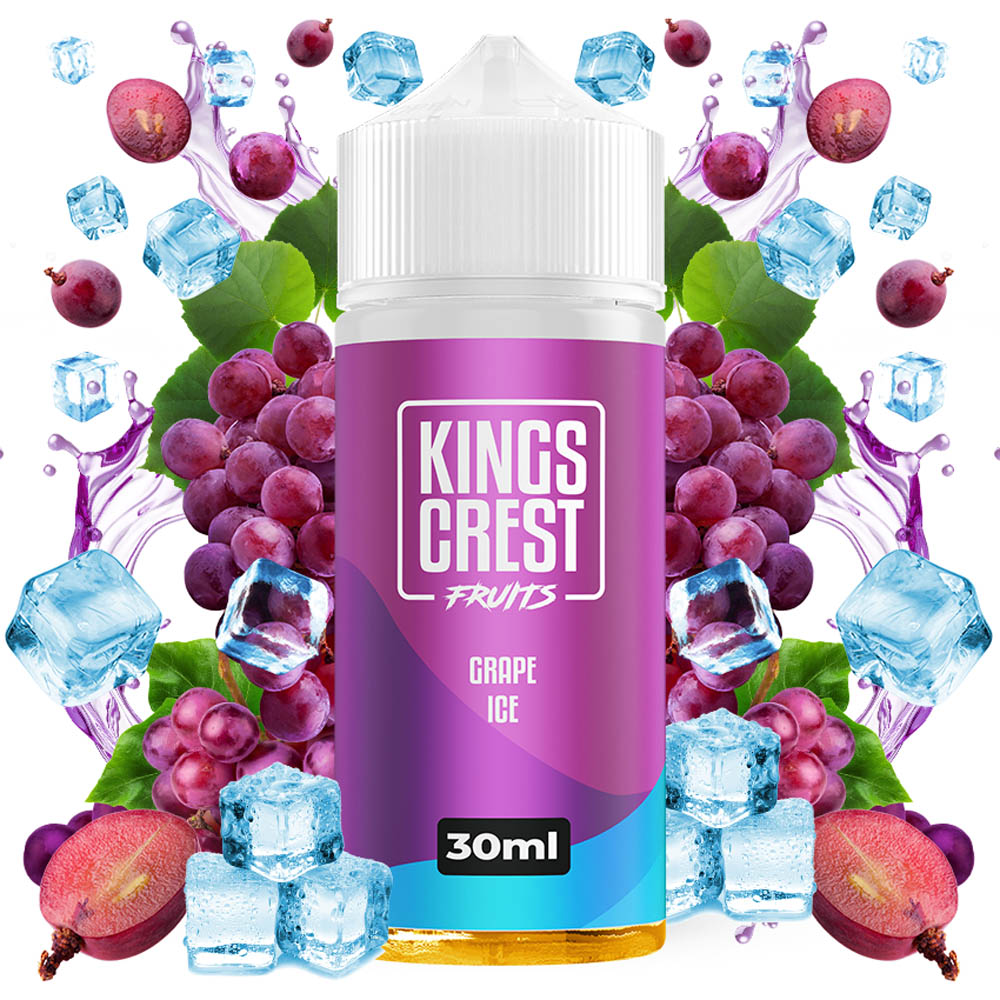 Kings Crest Fruits Grape Ice 30ml/120ml Flavorshot