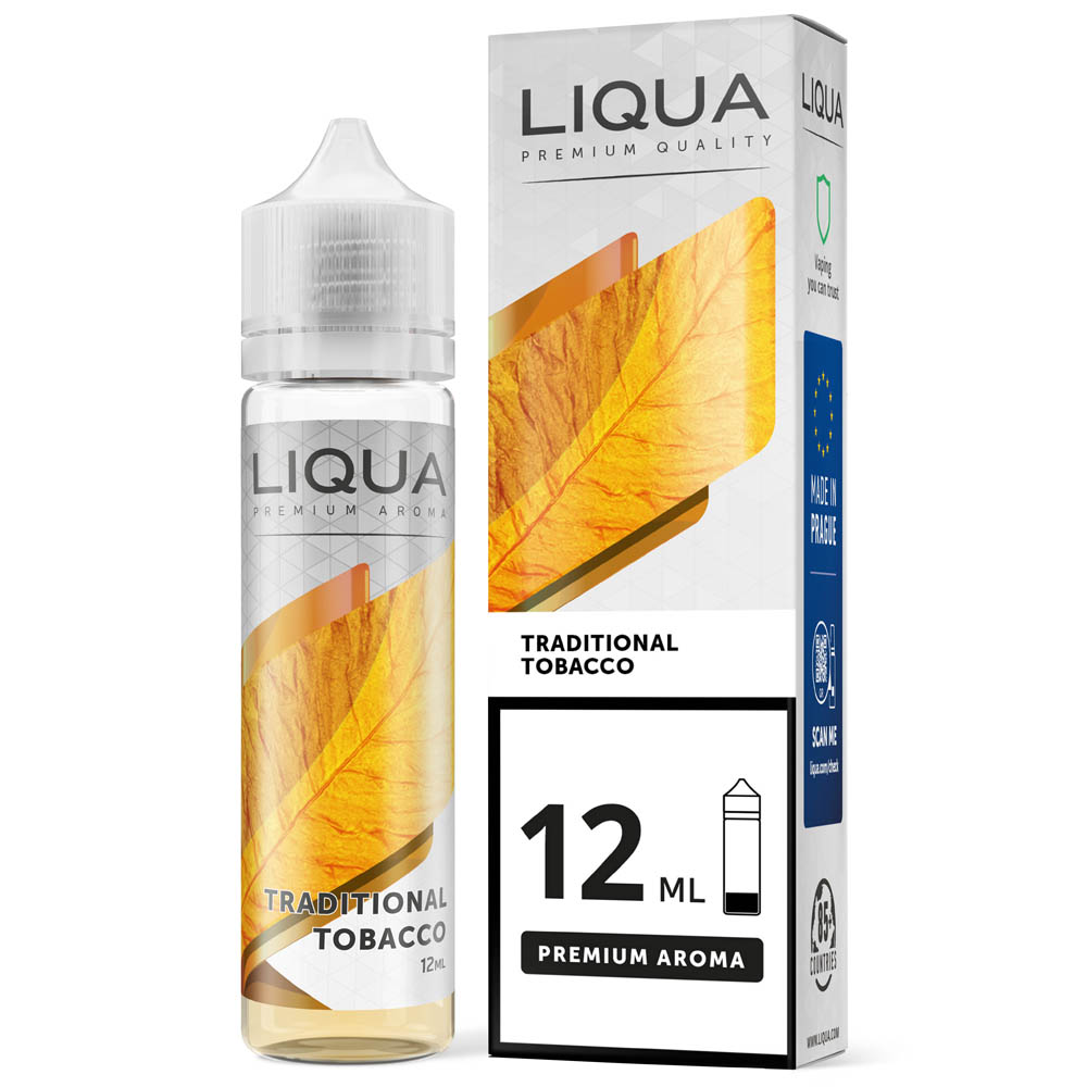 Liqua Traditional Tobacco 12ml/60ml Flavorshot
