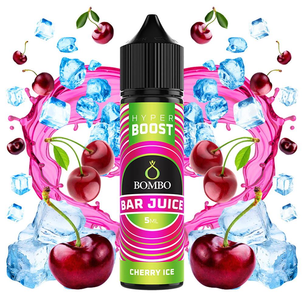 Bombo Bar Juice Hyper Boost Cherry Ice 5ml/60ml FS