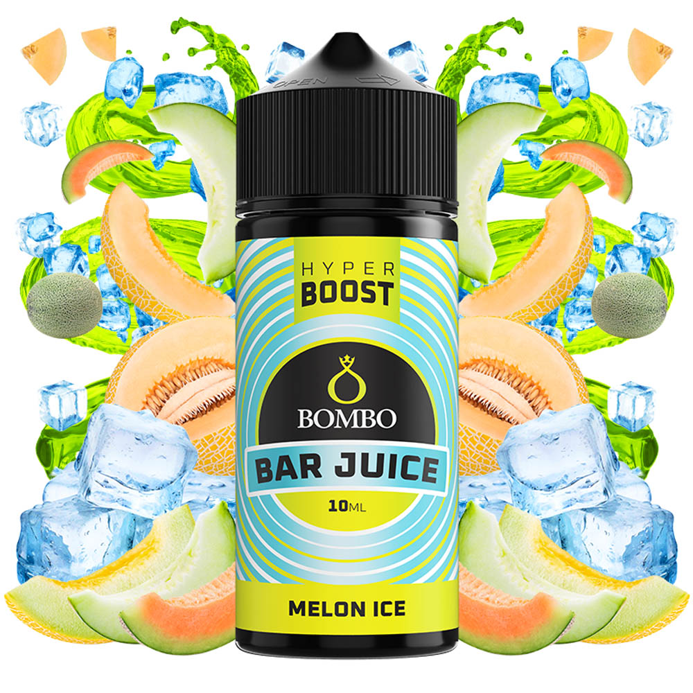 Bombo Bar Juice Hyper Boost Melon Ice 10ml/120ml FS