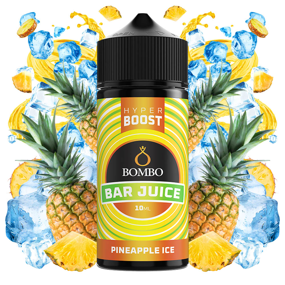 Bombo Bar Juice Hyper Boost Pineapple Ice 10ml/120ml FS