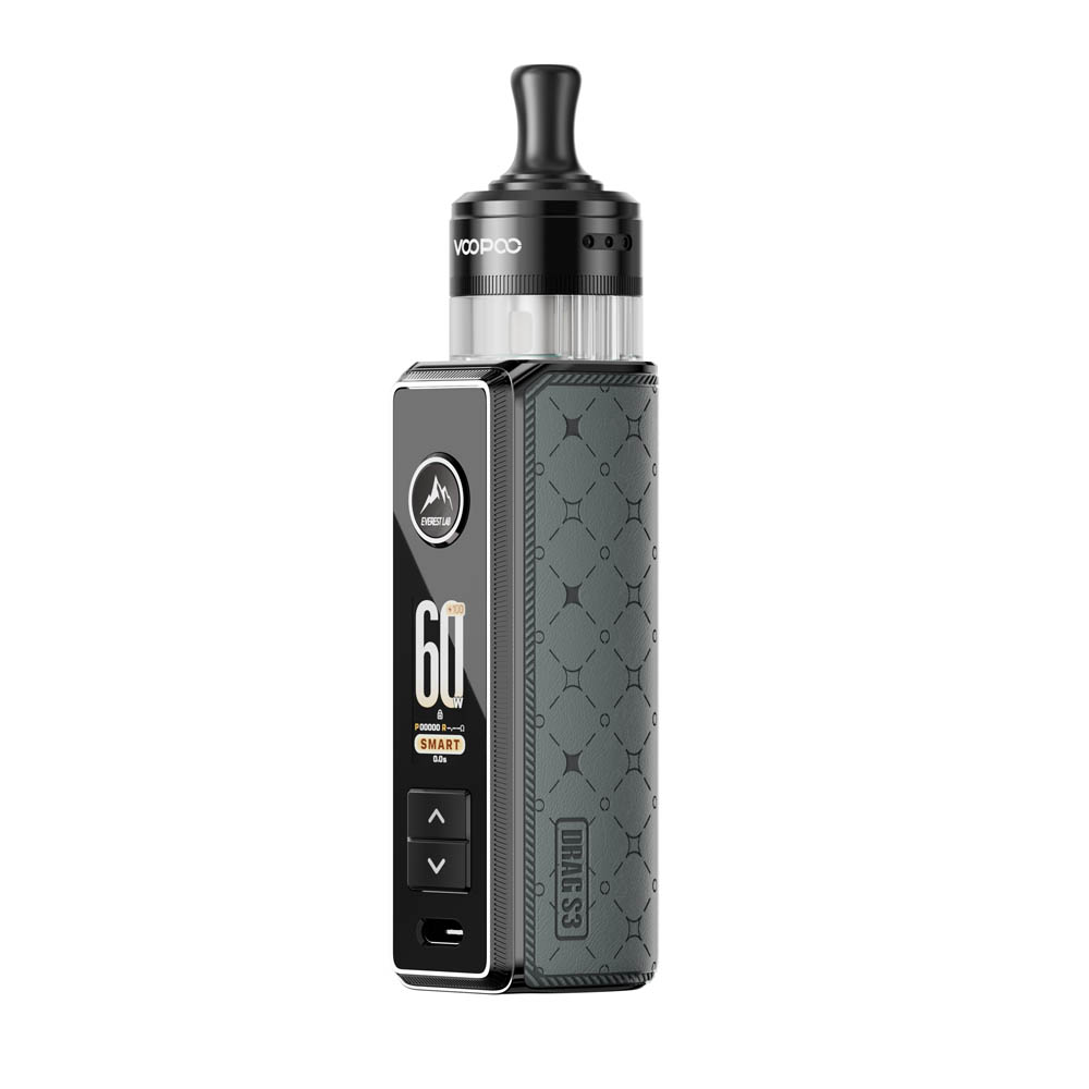 Voopoo Drag S3 5ml Pod Kit - Metal Gray
